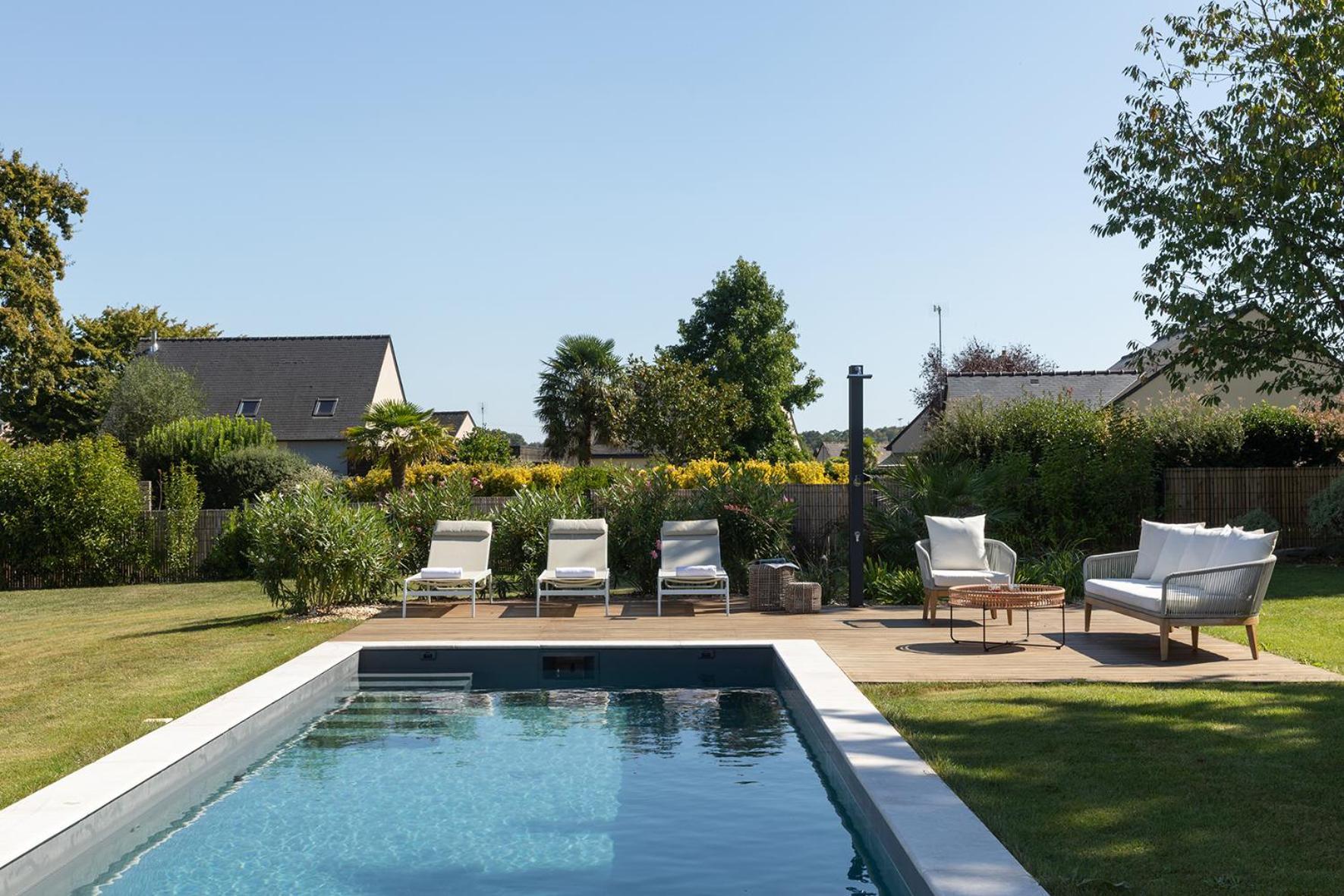 Manoir De La Nogrie - Chambre De Charme Avec Acces Privatif - Piscine Chauffee Sur Domaine 5 Etoiles Val-d'Ize ภายนอก รูปภาพ